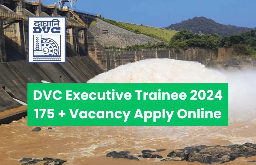 DVC Executive Trainee 2024 - 175 + Vacancy Apply Online