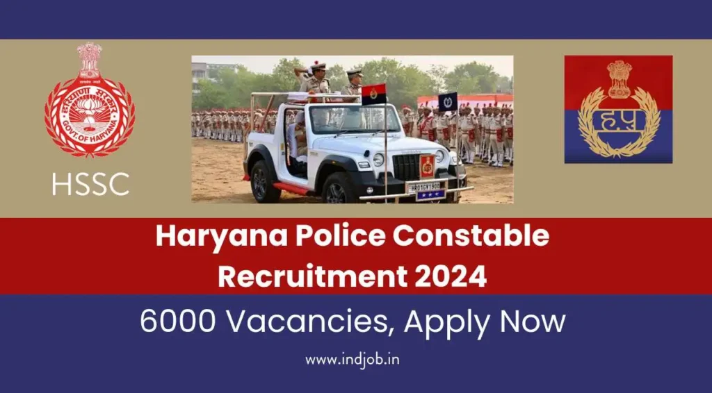 Haryana Police Constable Recruitment 2024