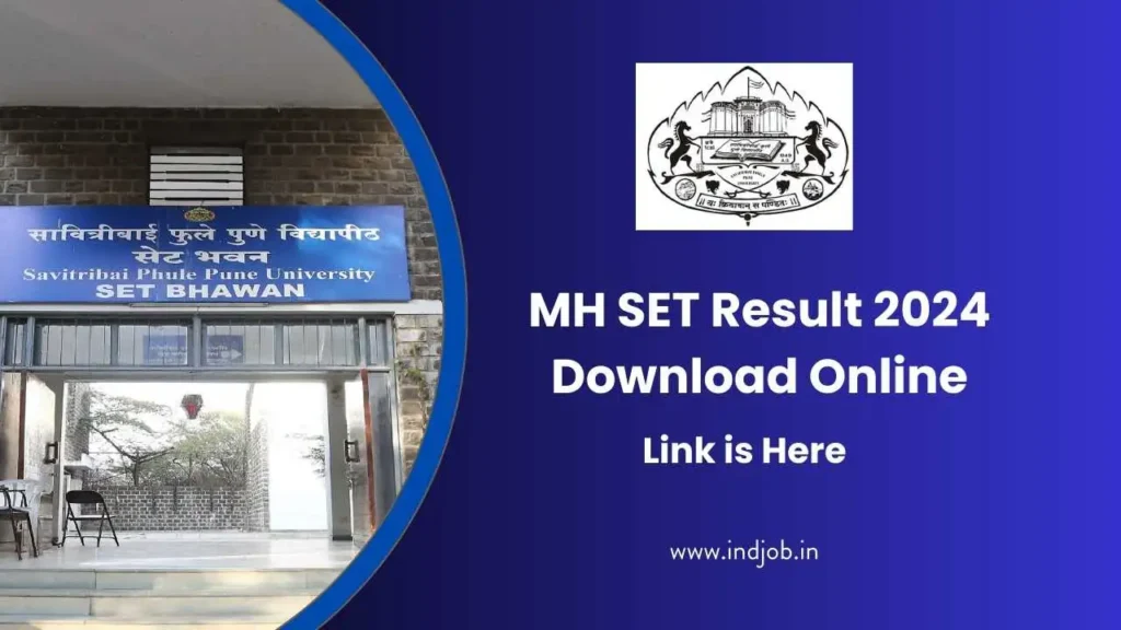 MH SET Result 2024: Download Online