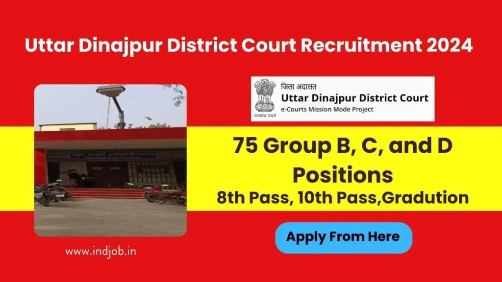 Uttar Dinajpur District Court Recruitment 2024